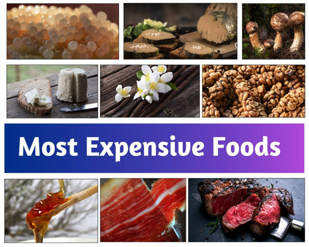 most expensive foods