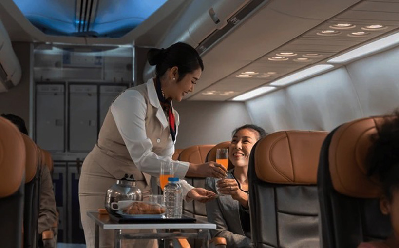 flight attendants or air hostesses behavior