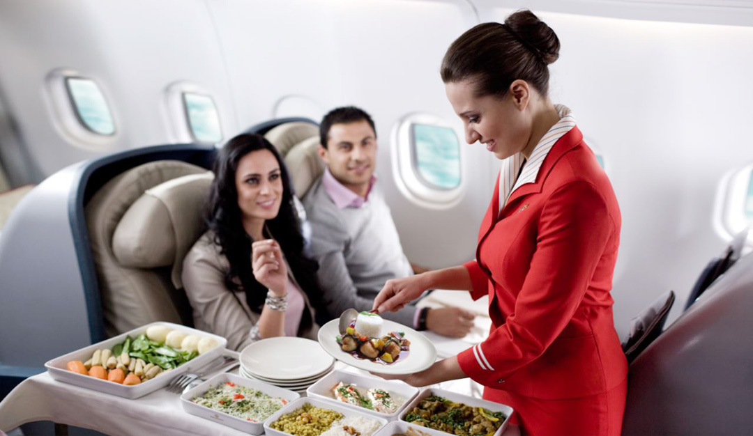flight attendants or air hostesses behavior