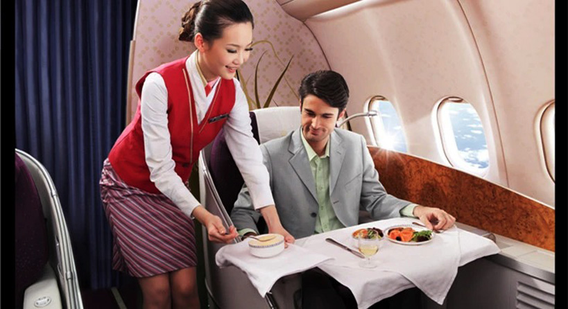 flight attendants or air hostesses behavior