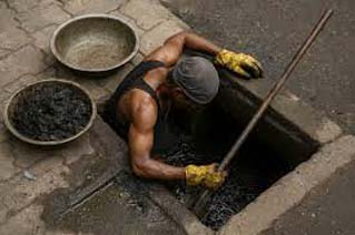 sewer job