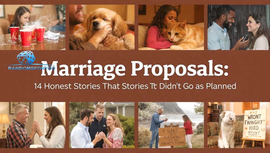 Marriage Proposals: 14 Honest Stories That Didn’t Go as Planned Marriage