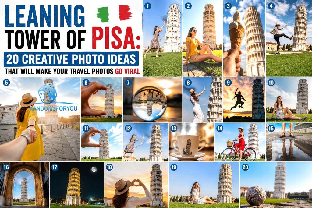 Leaning Tower of Pisa: 20 Creative Photo Ideas That Will Make Your Travel Photos Go Viral Tower of Pisa