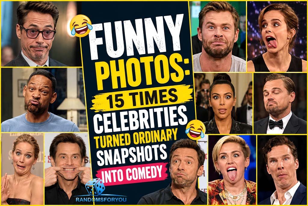 Funny Photos: 15 Times Celebrities Turned Ordinary Snapshots Into Comedy photos