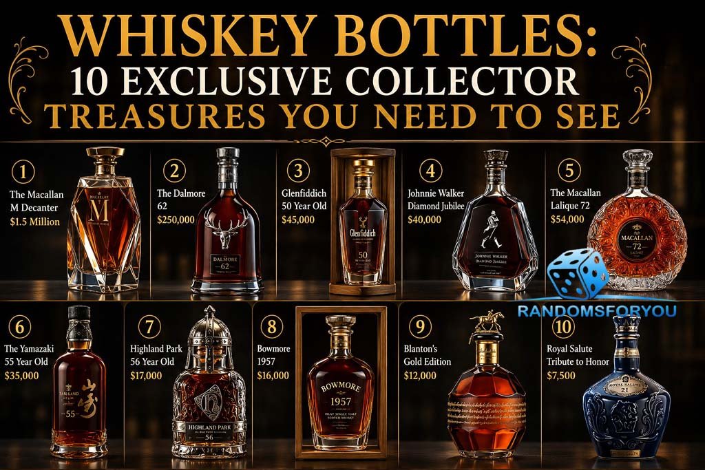 Whiskey Bottles: 10 Exclusive Collector Treasures You Need to See Whiskey bottles