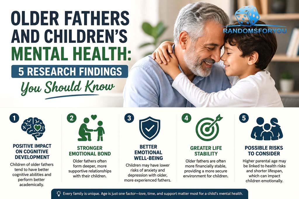 Older Fathers and Children’s Mental Health: 5 Research Findings You Should Know Older