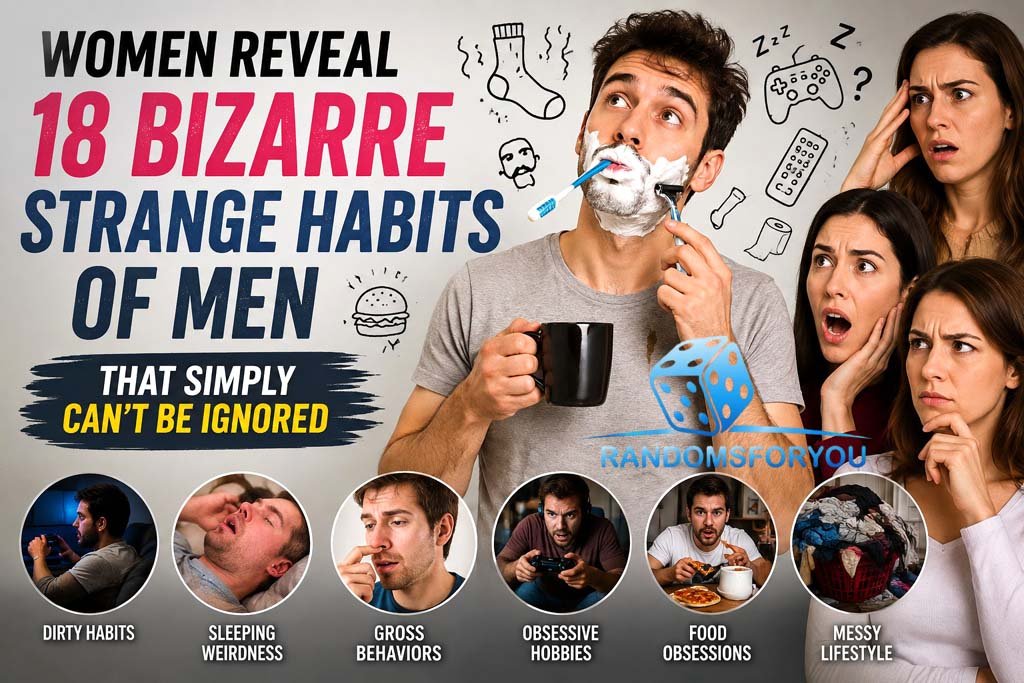 Women Reveal 18 Bizarre Strange Habits of Men That Simply Can’t Be Ignored Women