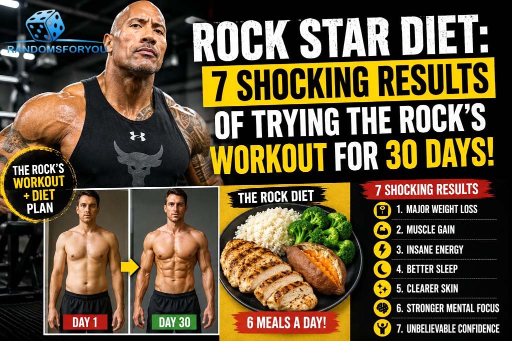 Rock Star Diet: 7 Shocking Results of Trying The Rock’s Workout for 30 Days Rock