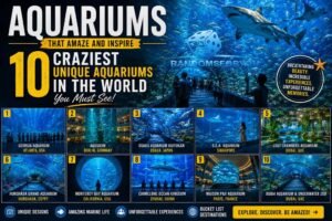 Aquariums That Amaze and Inspire: 10 Craziest Unique Aquariums in the World You Must See Aquariums