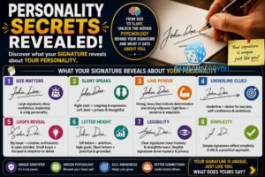 Personality Secrets: 7 Surprising Things Your Signature Reveals About Your Personality – The Hidden Psychology Behind Your Signature Personality