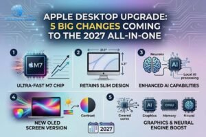 Apple Desktop Upgrade: 5 Big Changes Coming to the 2027 All-in-One Desktop