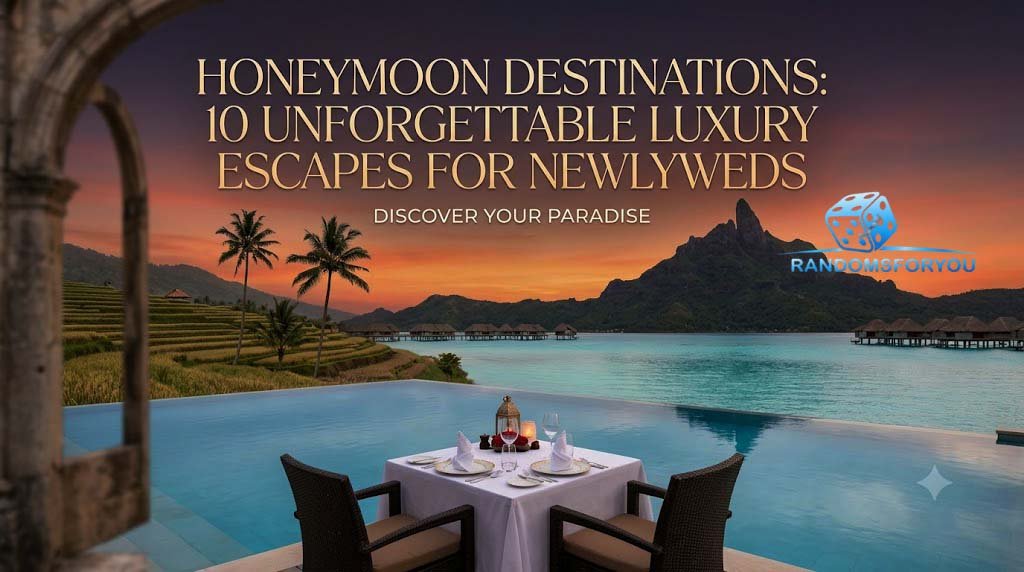 Honeymoon Destinations: 10 Unforgettable Luxury Escapes for Newlyweds Honeymoon
