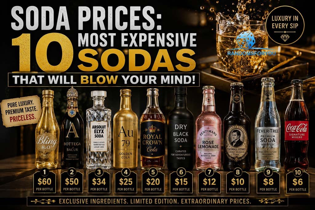 Soda Prices: 10 Most Expensive Sodas That Will Blow Your Mind Soda