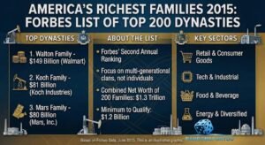 America’s Richest Families 2015: Forbes List of Top 200 Dynasties Families